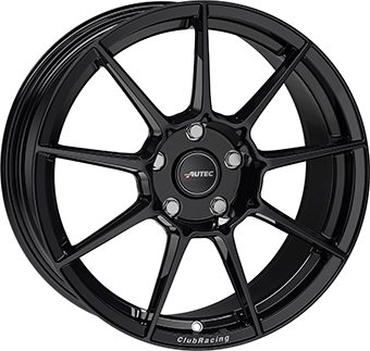 Alu kola AUTEC CLUB RACING, 17x7.5 5x120 ET43, černá lesklá
