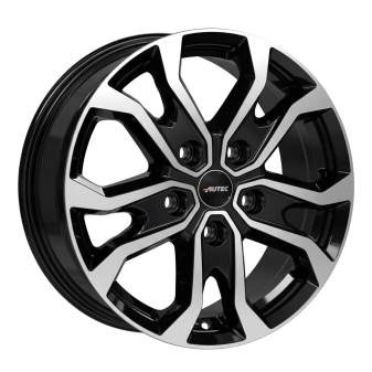 Alu kola AUTEC KISO, 16x6.5 5x130 ET66, černá lesklá + leštění (zátěžová)