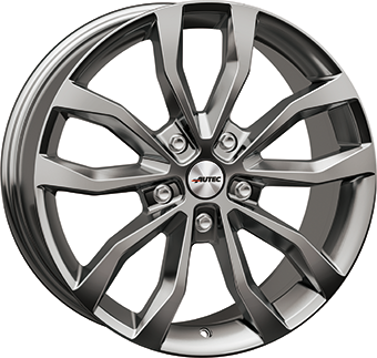 Alu kola AUTEC UTECA, 22x9.5 5x112 ET32, titanová (zátěžová)