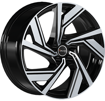 Alu kola AVUS VELGEN AC-521, 21x8.5 5x112 ET40, černá lesklá + leštění (zátěžová)