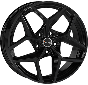 Alu kola AVUS VELGEN AC-523, 20x8 5x120 ET50, černá lesklá (zátěžová)