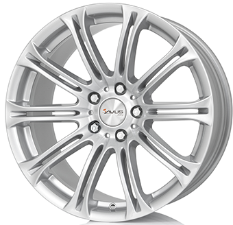 Alu kola AVUS VELGEN AC-MB1, 18x8 5x120 ET30, stříbrná metalíza (zátěžová)