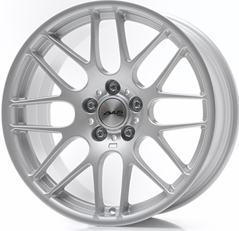 Alu kola AVUS VELGEN AC-MB4, 19x9.5 5x120 ET17, stříbrná metalíza
