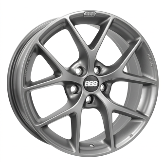 Alu kola BBS SR, 18x8 5x114.3 ET50, šedivá matná