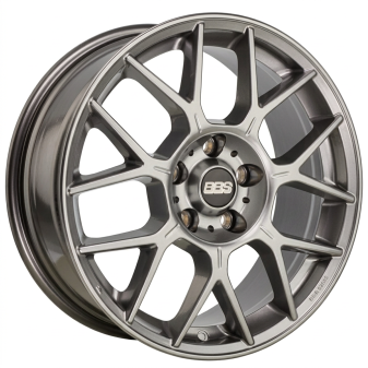 Alu kola BBS XR, 18x8 5x112 ET44, šedivá (zátěžová)
