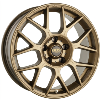 Alu kola BBS XR, 18x8 5x112 ET44, bronzová matná (zátěžová)