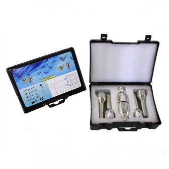 Bezpečnostní šrouby na alu kola M12x1,5x40mm SADA, kužel dosedací plocha