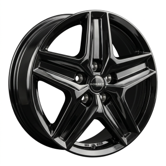 Alu kola BORBET CWZ, 18x7.5 5x120 ET53, černá lesklá (zátěžová)