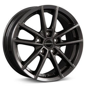 Alu kola BORBET W, 18x8 5x112 ET44, tmavě šedivá