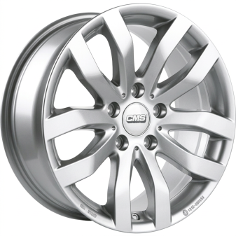 Alu kola CMS C22, 18x7.5 5x114.3 ET35, stříbrná