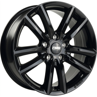 Alu kola CMS C27, 17x7.5 5x112 ET30, černá lesklá