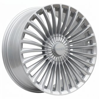 Alu kola Haxer 3S198, 20x8.5 5x112 ET35, stříbrná (zátěžová)