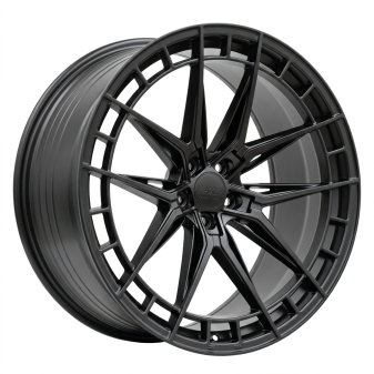 Alu kola Haxer HX046F, 18x8 5x114.3 ET40, černá matná (zátěžová)