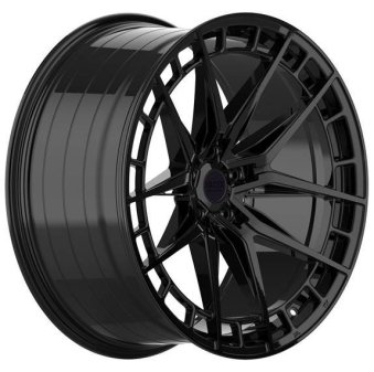 Alu kola Haxer HX046F, 19x8.5 5x108 ET40, černá matná