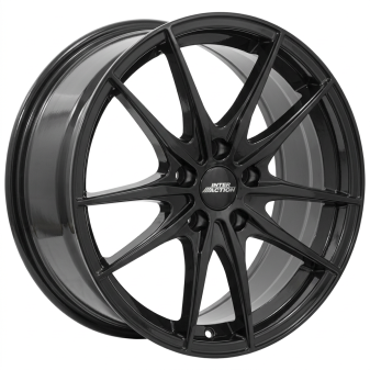 Alu kola INTER ACTION 2 ZODIAC, 15x6 4x100 ET42, černá lesklá
