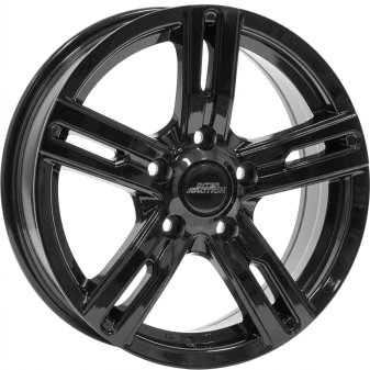 Alu kola INTER ACTION KARGIN, 16x6.5 5x160 ET50, černá lesklá (zátěžová)