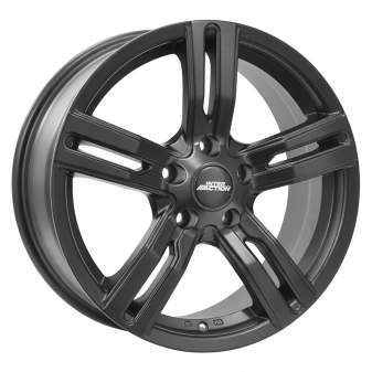 Alu kola INTER ACTION KARGIN, 16x6.5 5x108 ET43, černá matná (zátěžová)