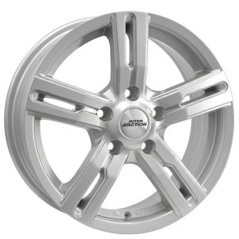 Alu kola INTER ACTION KARGIN, 16x6.5 5x108 ET43, stříbrná (zátěžová)