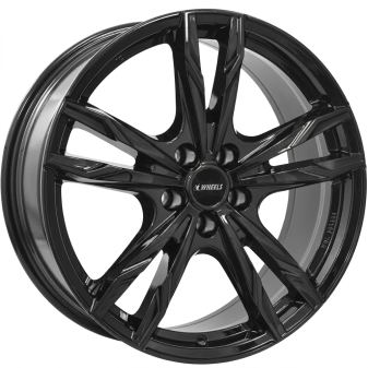 Alu kola IT WHEELS GINA, 20x8.5 5x108 ET44, černá lesklá (zátěžová)