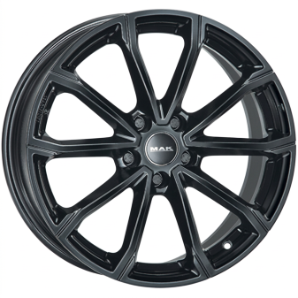 Alu kola MAK DAVINCI, 17x6.5 4x108 ET43, černá lesklá