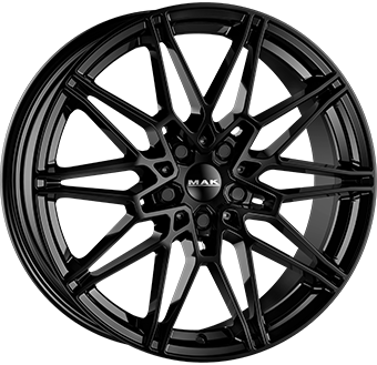 Alu kola MAK KOENIG, 19x8.5 5x112 ET40, černá lesklá (zátěžová)