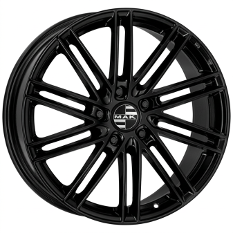 Alu kola MAK LEIPZIG, 20x8.5 5x130 ET35, černá lesklá (zátěžová)