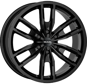 Alu kola MAK PEAK, 17x7.5 6x130 ET55, černá lesklá (zátěžová)