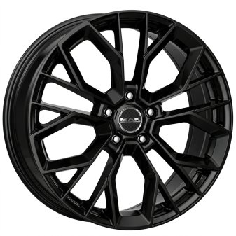Alu kola MAK STILO, 20x9 5x120 ET41, černá lesklá (zátěžová)