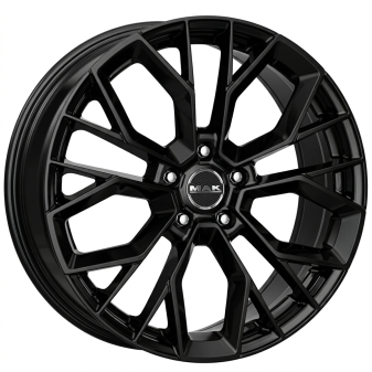 Alu kola MAK STILO, 20x8.5 5x120 ET40, černá lesklá (zátěžová)