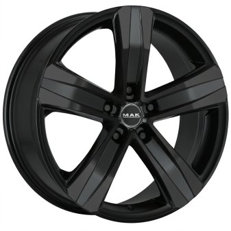 Alu kola MAK STONE 5, 18x7.5 5x130 ET56, černá lesklá (zátěžová)