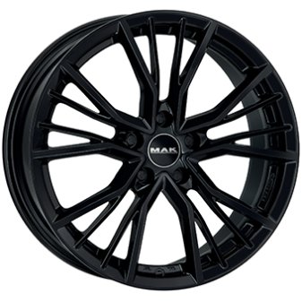 Alu kola MAK UNION, 19x8.5 5x112 ET44, černá lesklá (zátěžová)