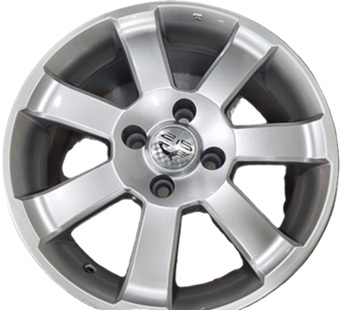 Alu kola MAK PP216, 16x7 4x108 ET40, stříbrná