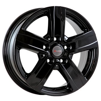 Alu kola Mille Miglia MMVN5, 16x6.5 5x160 ET60, černá lesklá (zátěžová)