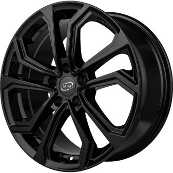 Alu kola MiM ESIS, 19x8 5x114.3 ET40, černá lesklá