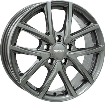 Alu kola MONACO WHEELS 2 CL2, 20x8 5x112 ET39, tmavě šedivá (zátěžová)
