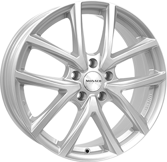 Alu kola MONACO WHEELS 2 CL2, 20x8 5x112 ET39, stříbrná (zátěžová)