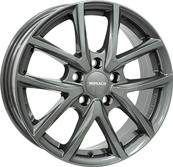 Alu kola MONACO WHEELS 2 CL2, 20x8 5x114.3 ET40, tmavě šedivá (zátěžová)