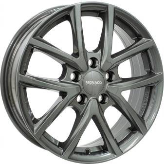 Alu kola MONACO WHEELS 2 CL2, 16x6.5 5x100 ET40, tmavě šedivá