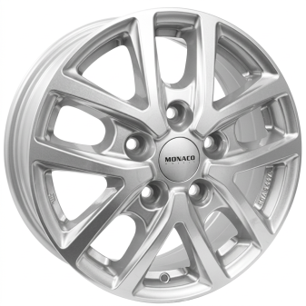 Alu kola MONACO WHEELS CL2T, 16x6.5 5x160 ET60, stříbrná (zátěžová)