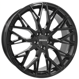 Alu kola MONACO WHEELS GP15, 19x8 5x112 ET35, černá lesklá (zátěžová)
