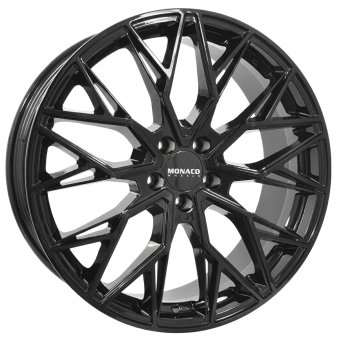 Alu kola MONACO WHEELS GP15, 20x8.5 5x112 ET35, černá lesklá (zátěžová)
