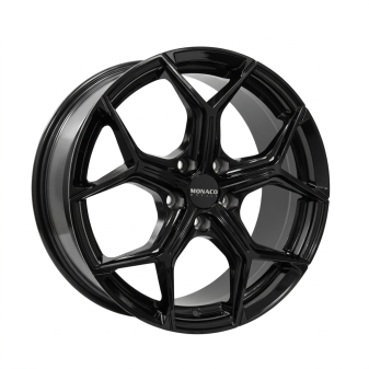 Alu kola MONACO WHEELS GP16, 18x8 5x114.3 ET40, černá lesklá
