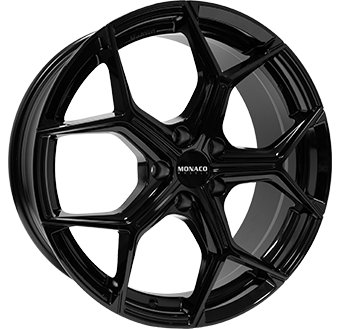 Alu kola MONACO WHEELS GP16, 19x8 5x112 ET44, černá lesklá
