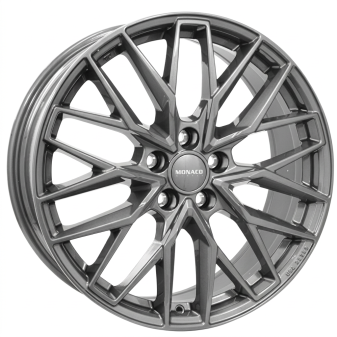 Alu kola MONACO WHEELS GPX, 19x8 5x112 ET40, šedivá lesklá (zátěžová)