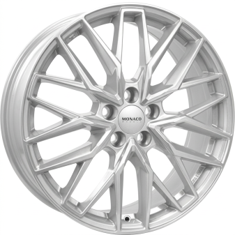 Alu kola MONACO WHEELS GPX, 19x8 5x112 ET40, stříbrná (zátěžová)
