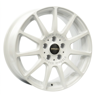 Alu kola MONACO WHEELS RALLYE, 17x7 5x100 ET35, bílá