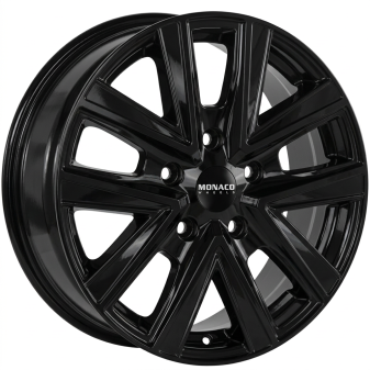 Alu kola MONACO WHEELS VT2, 16x6.5 5x120 ET55, černá lesklá (zátěžová)