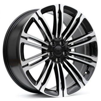 Alu kola Racing Line 3S1066V, 23x9.5 5x120 ET42.5, černá + leštění (zátěžová)
