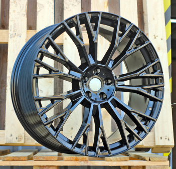 Alu kola Racing Line 3S1111, 22x9.5 5x112 ET37, černá lesklá (zátěžová)