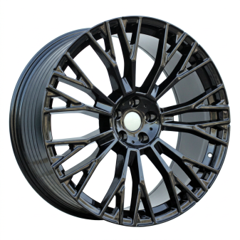 Alu kola Racing Line 3S1111, 21x10.5 5x112 ET43, černá lesklá (zátěžová)